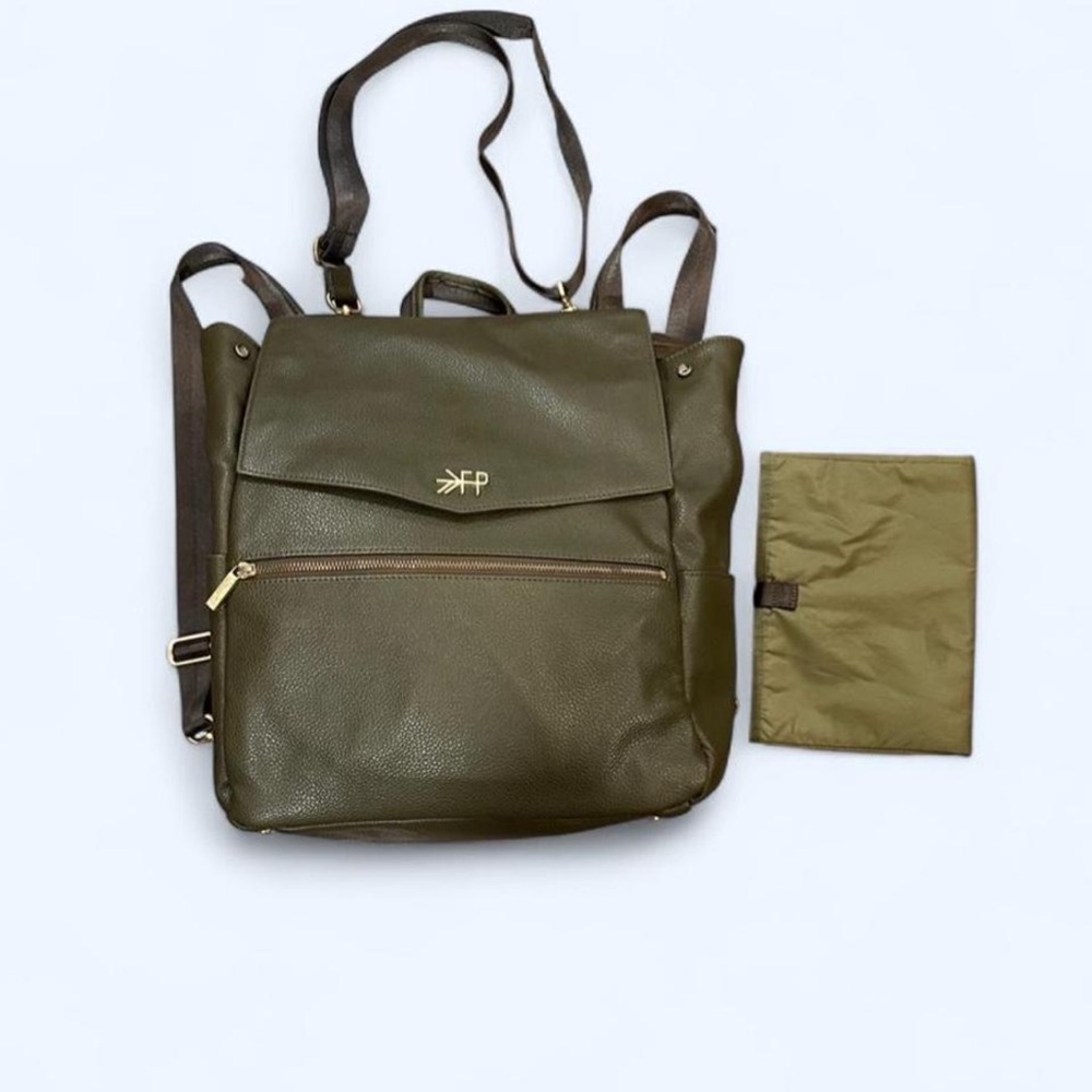 Freshly Picked Leather Diaper Bag